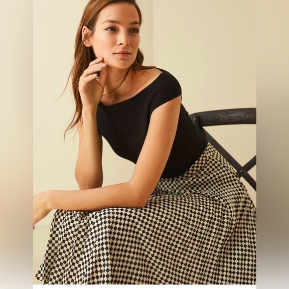 REISS - Size XS - Off the shoulder - Megan Bardot Top - Picture 2 of 3